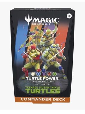 New, Sealed MTG Turtle Power! Commander Deck